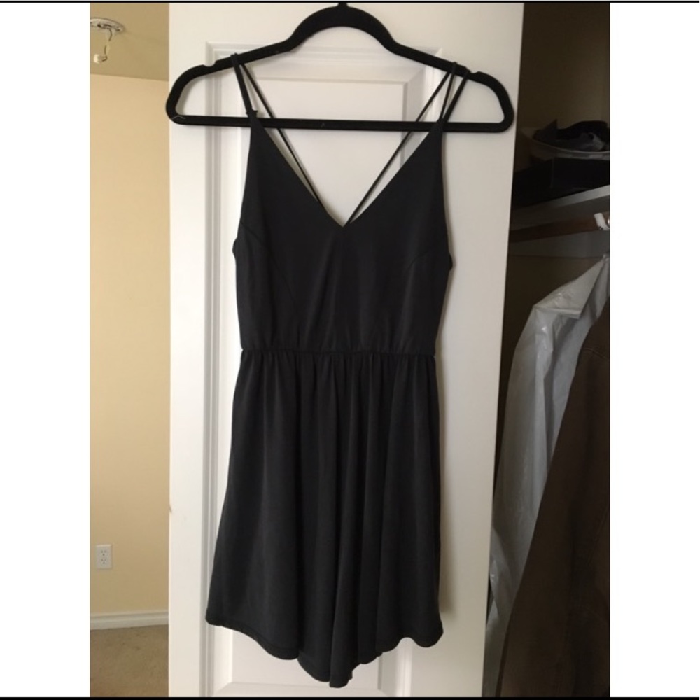 A.OK cross back romper NWOT
