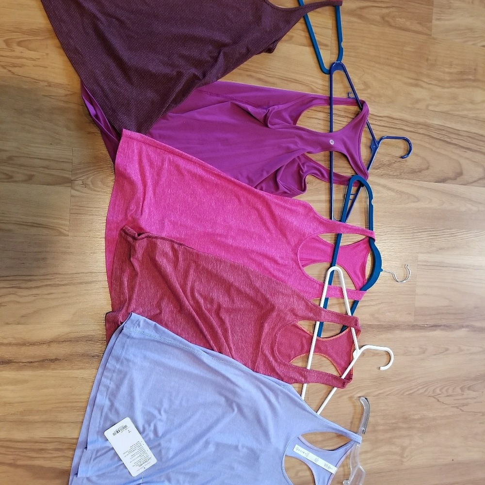 Lululemon size 8 cool racerback bundle