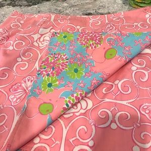 Lilly Pulitzer reversible wrap around skirt