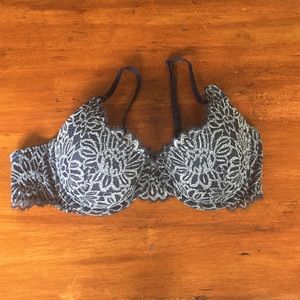 Aerie navy lace bra