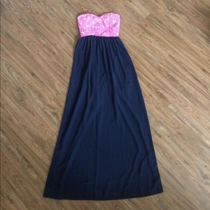 Sweetheart maxi dress