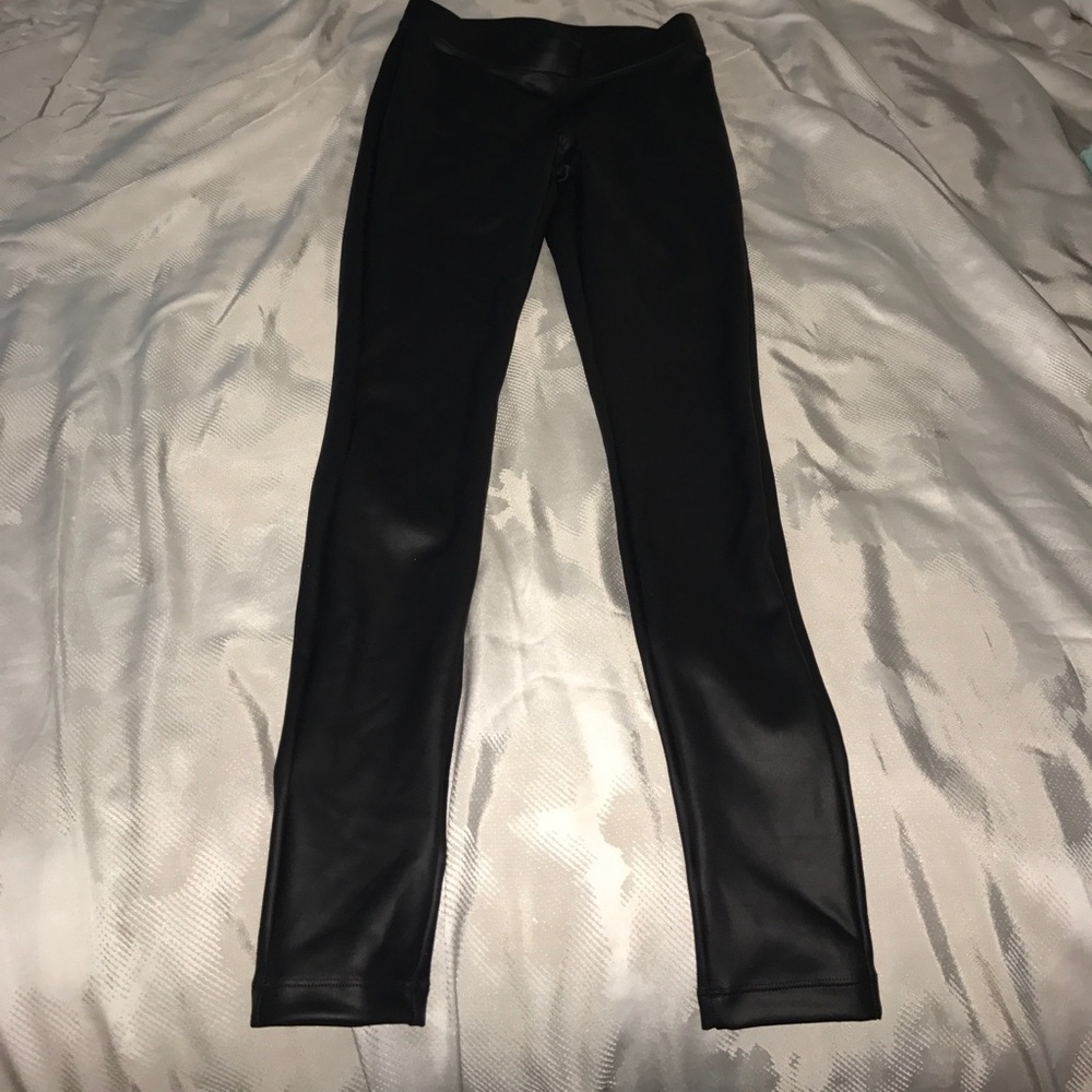 Express leather leggings