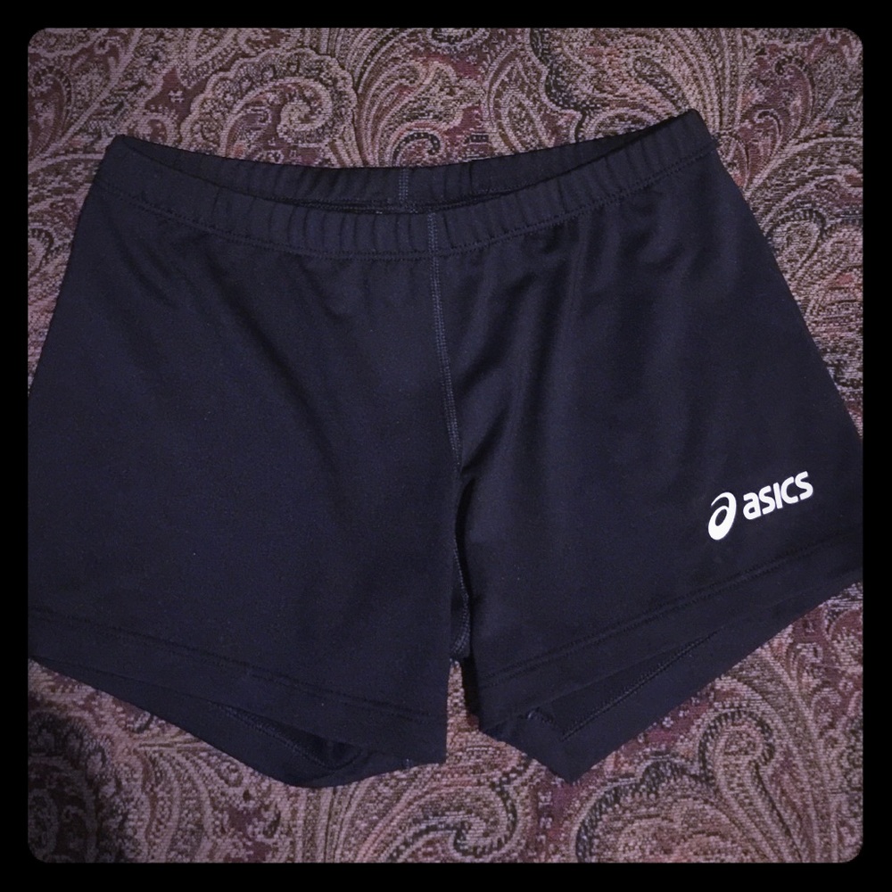 Worn once! Asics volleyball / cheer shorts /spanx