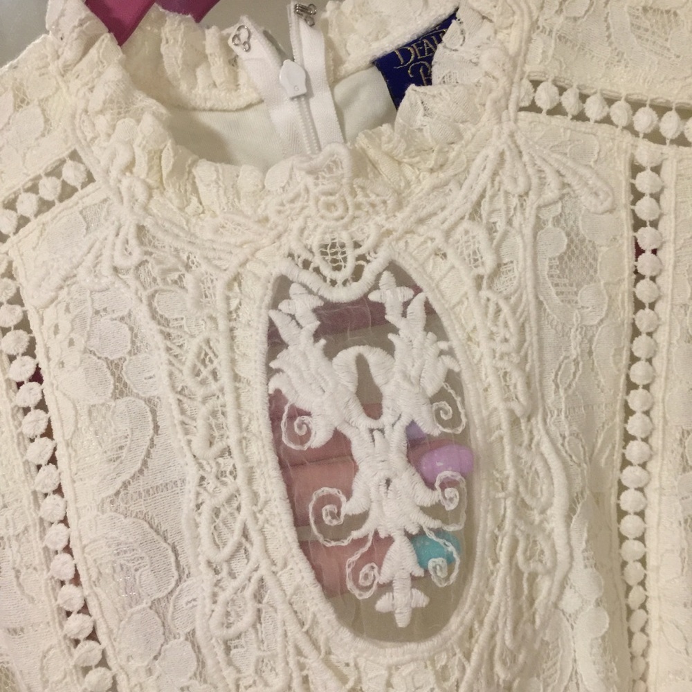 Beauty & The Beast white dress 👗 - Picture 6 of 8