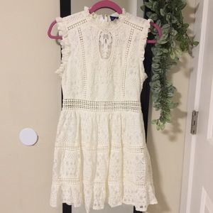 Beauty & The Beast white dress 👗