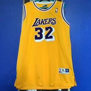 Adidas Magic Johnson authentic autographed jersey