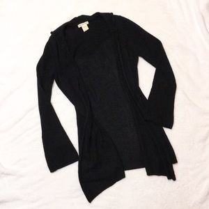 Minnie Rose Hooded Cashmere Cardigan Duster