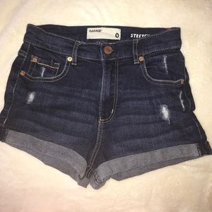 Dark Wash Denim Shorts
