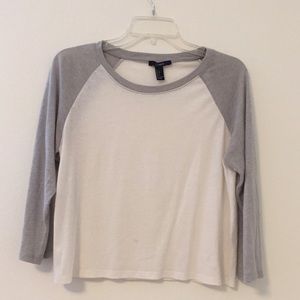 Baseball Tee Crop Top