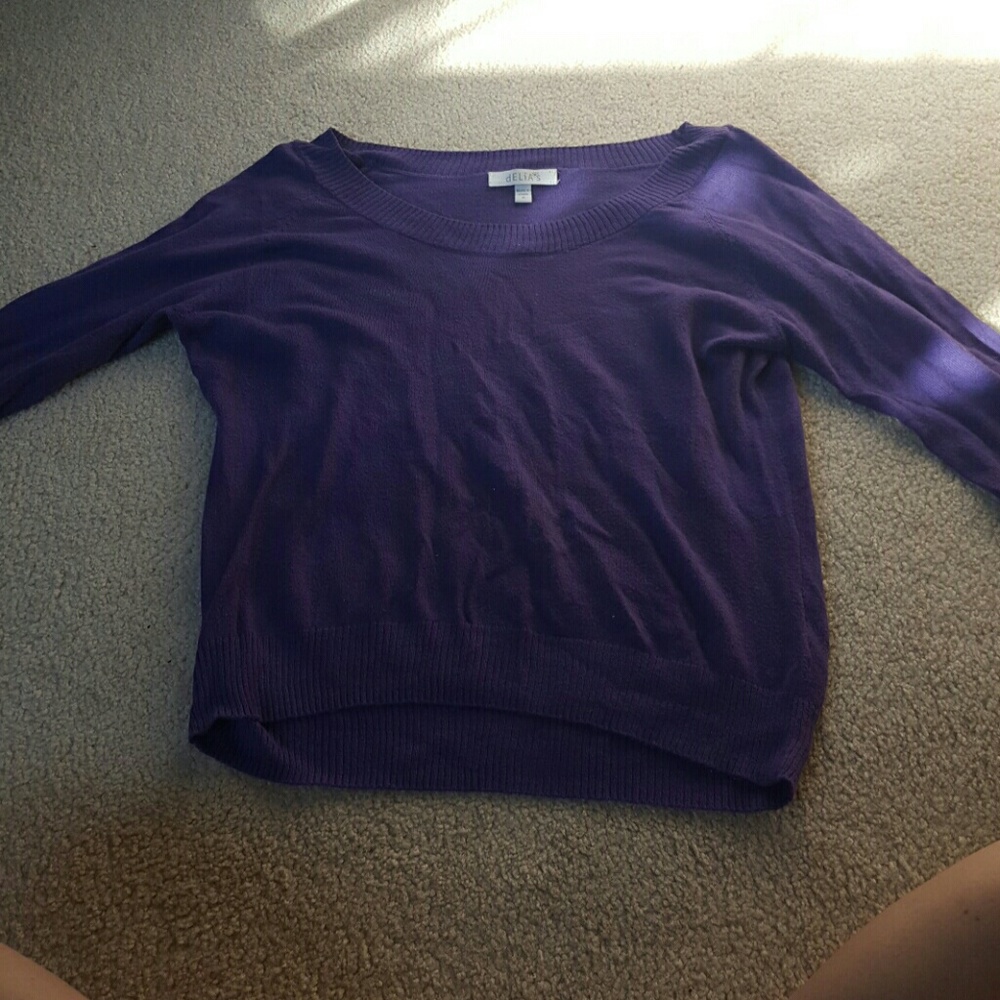 Thin Purple Sweater