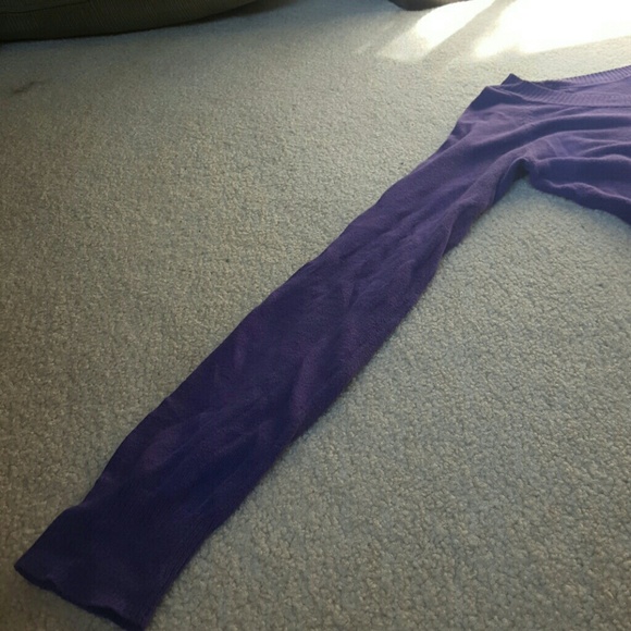 Thin Purple Sweater - Picture 2 of 4