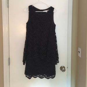 Max Studio layered lace dress