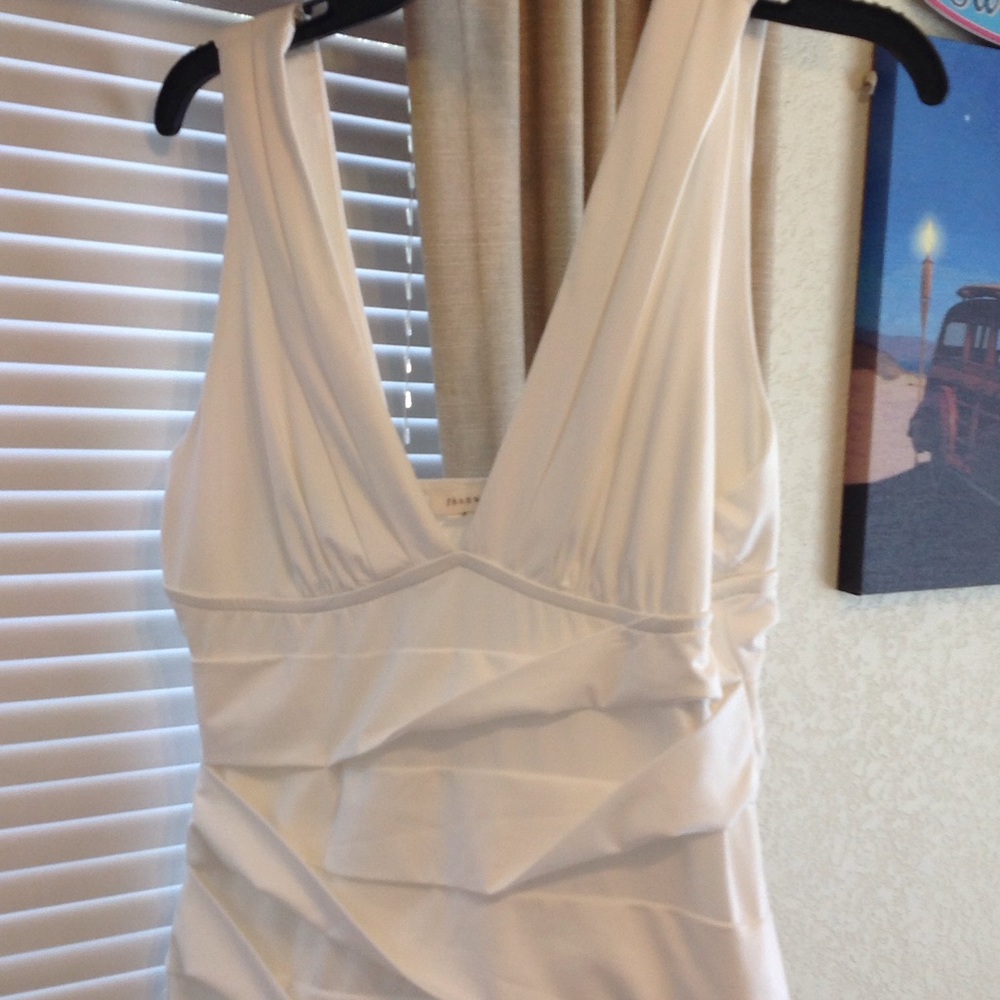 White body on dress