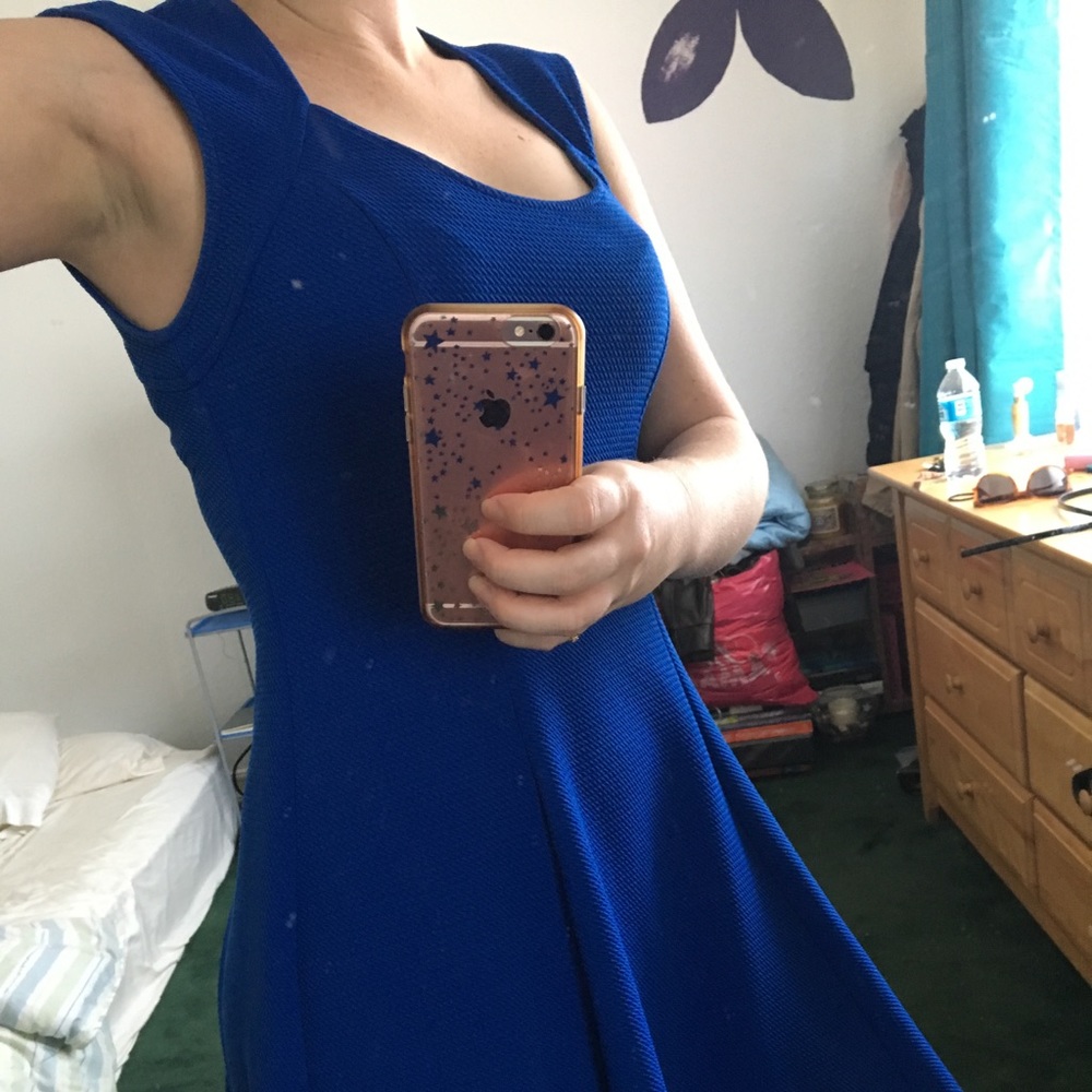 Royal Blue Dress