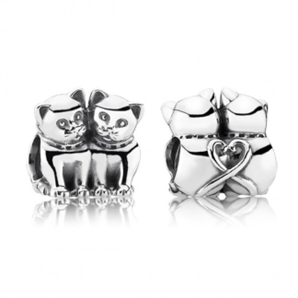 Kitties In Love Pandora Charm