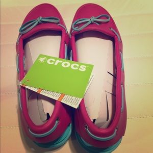 Crocs Boat Shoes, NWT