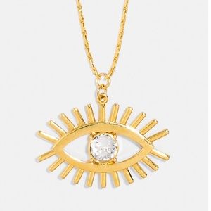 BaubleBar Evil Eye Pendant Necklace