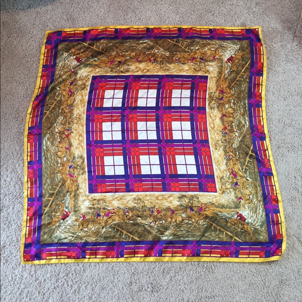 Silk scarf