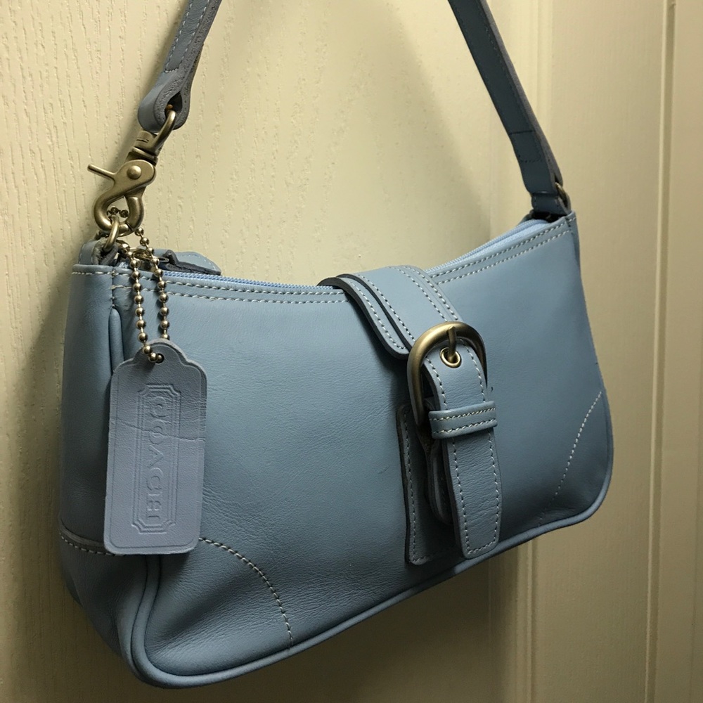 Fine Leather Coach Bag
