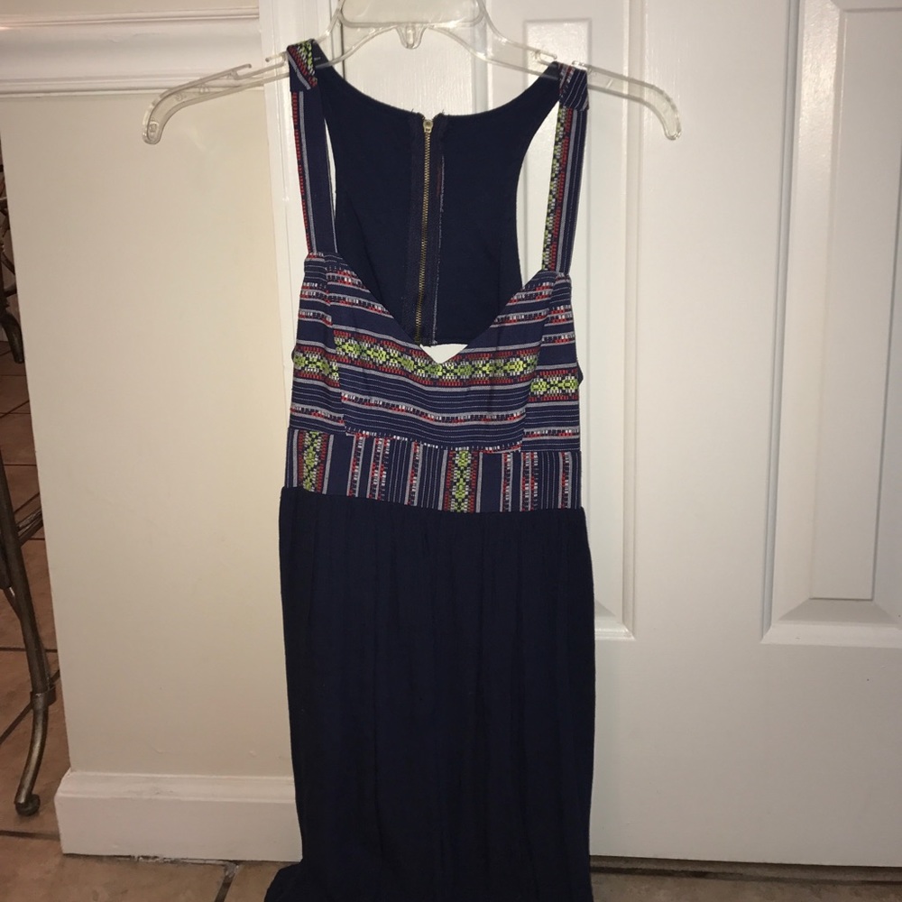 Open Back Patterned Sundress