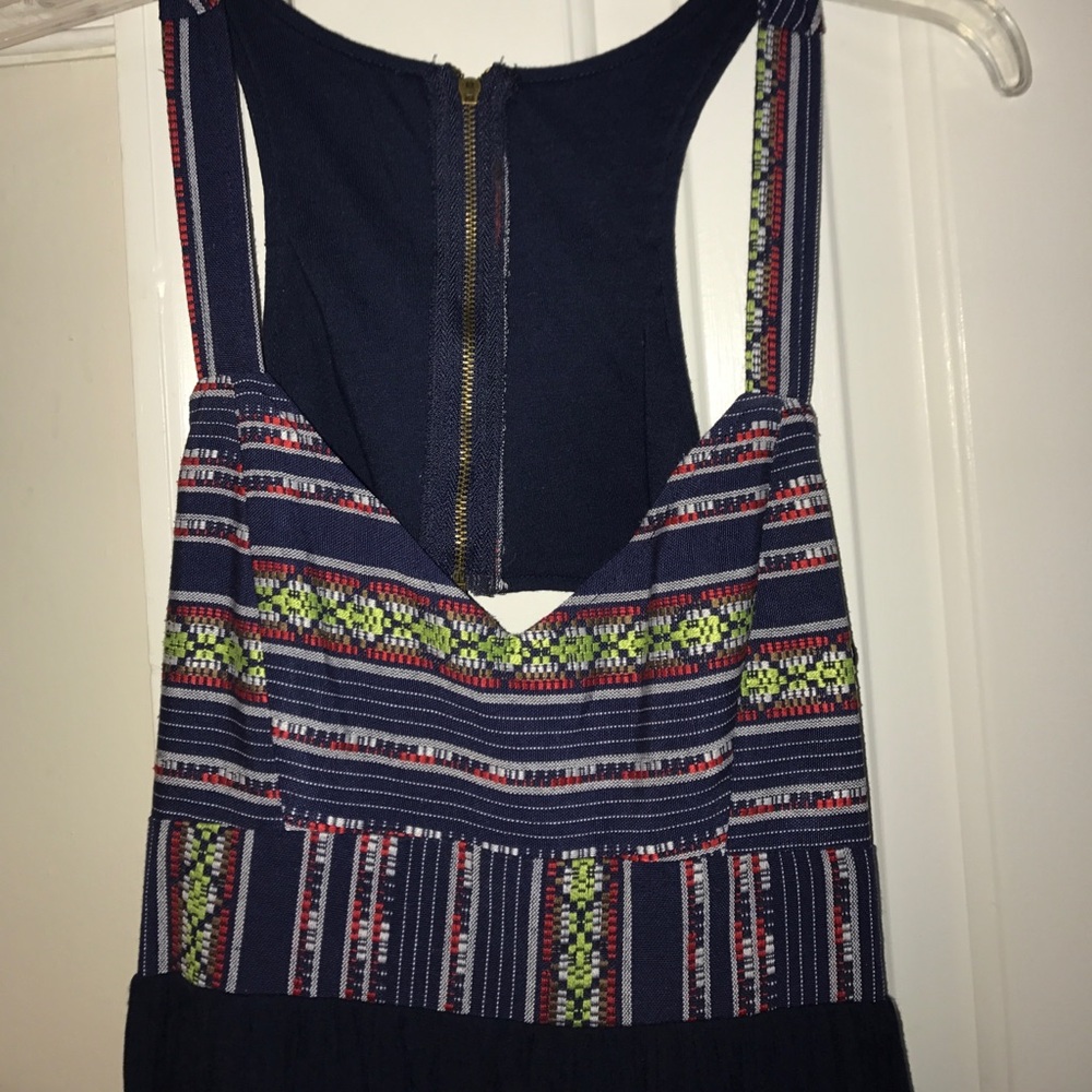 Open Back Patterned Sundress - Picture 2 of 3