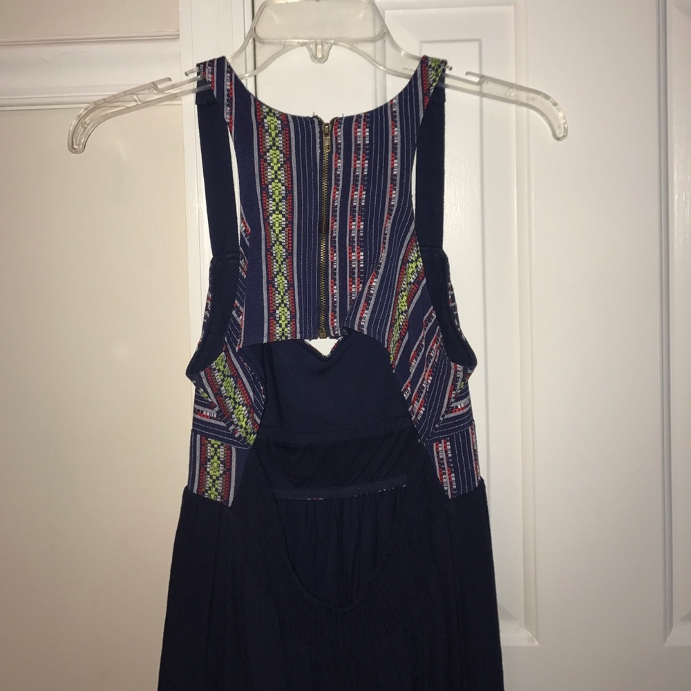 Open Back Patterned Sundress - Picture 3 of 3