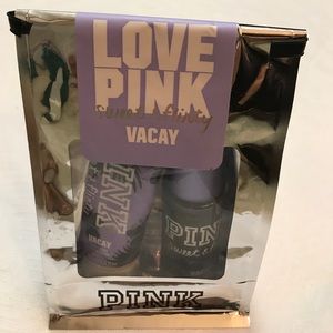 PINK lotion and body spray