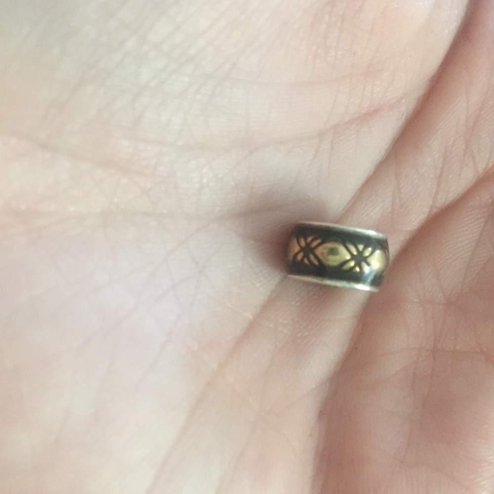 Gold and Brown Spacer