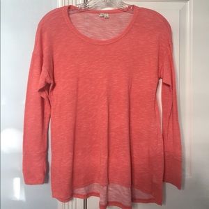 Mudd orange/pinkish long sleeve shirt NWOT