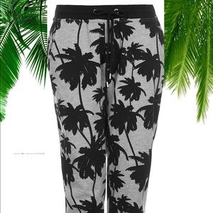 ⭐️flash sale⭐️ Topshop palm tree joggers
