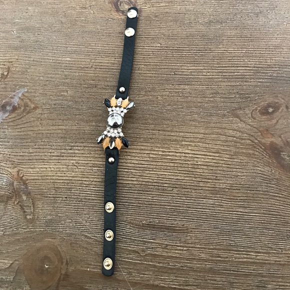 Leather snap bracelet - Picture 2 of 2