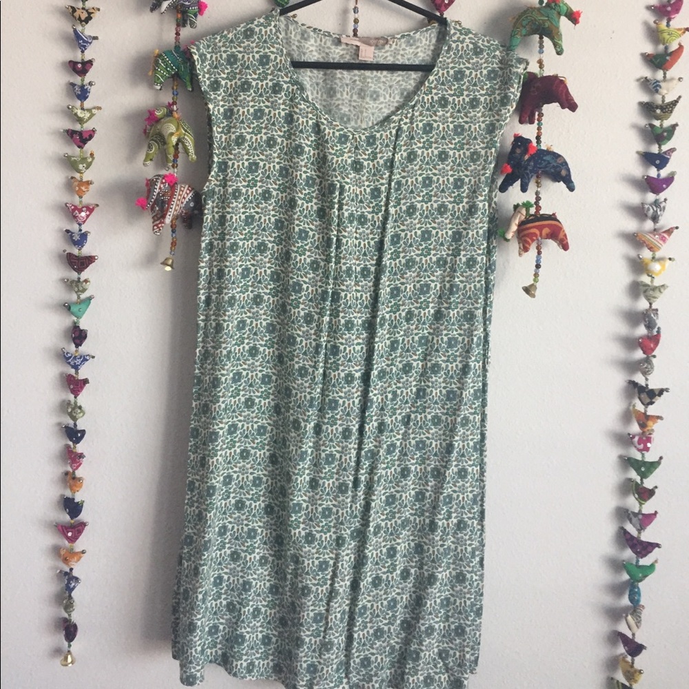 Never Been Worn | Blue Fun Print Summer Dress