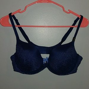 NWOT Victoria's secretnavy blue Demi bra