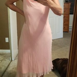 Sexy pink night out dress