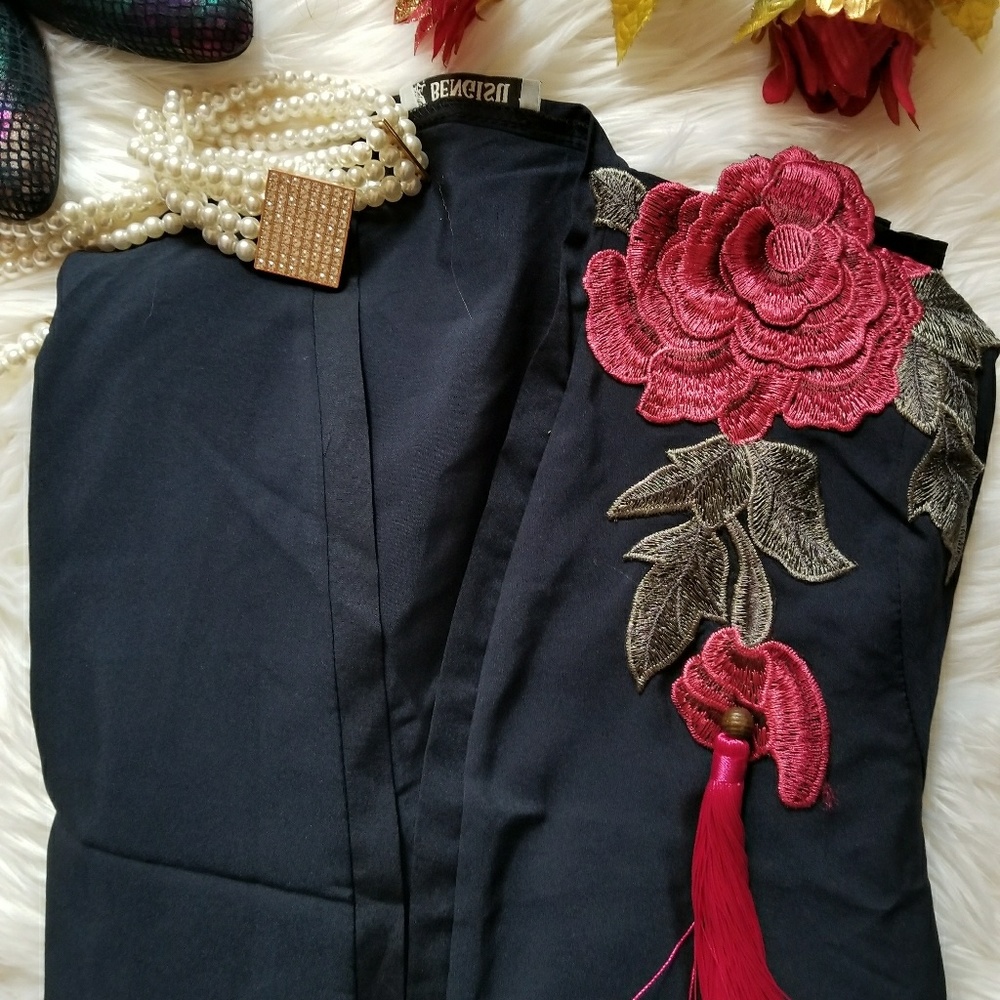 Open cardigan abaya