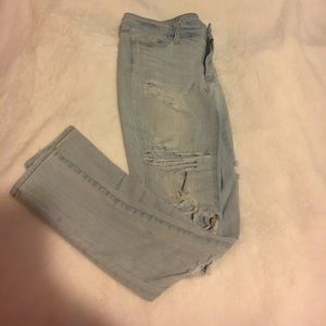 American eagle distressed denim