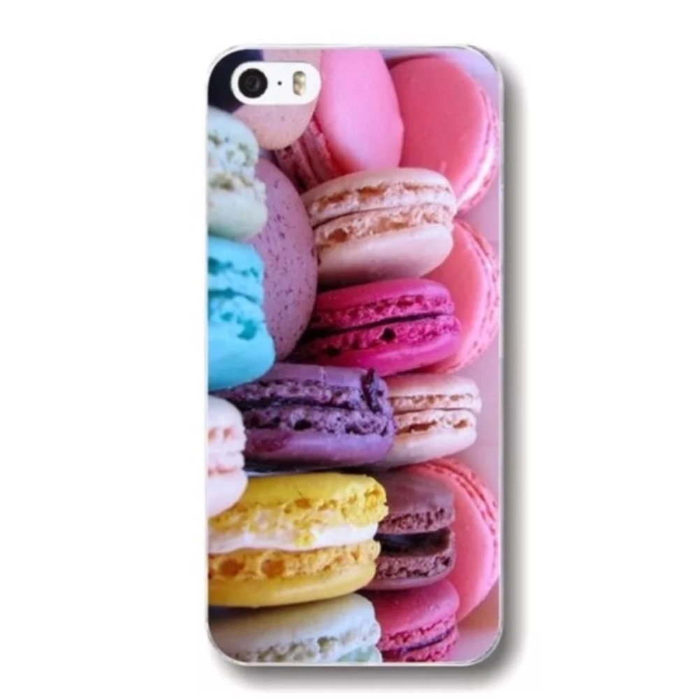 BONJOUR Pink Macaroon Printed iPhone 6s Case