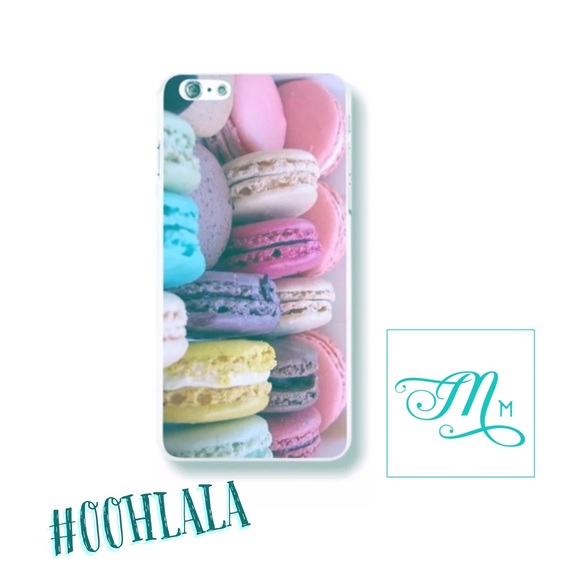 BONJOUR Pink Macaroon Printed iPhone 6s Case - Picture 2 of 3