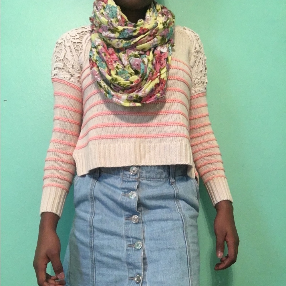 Floral Scarf