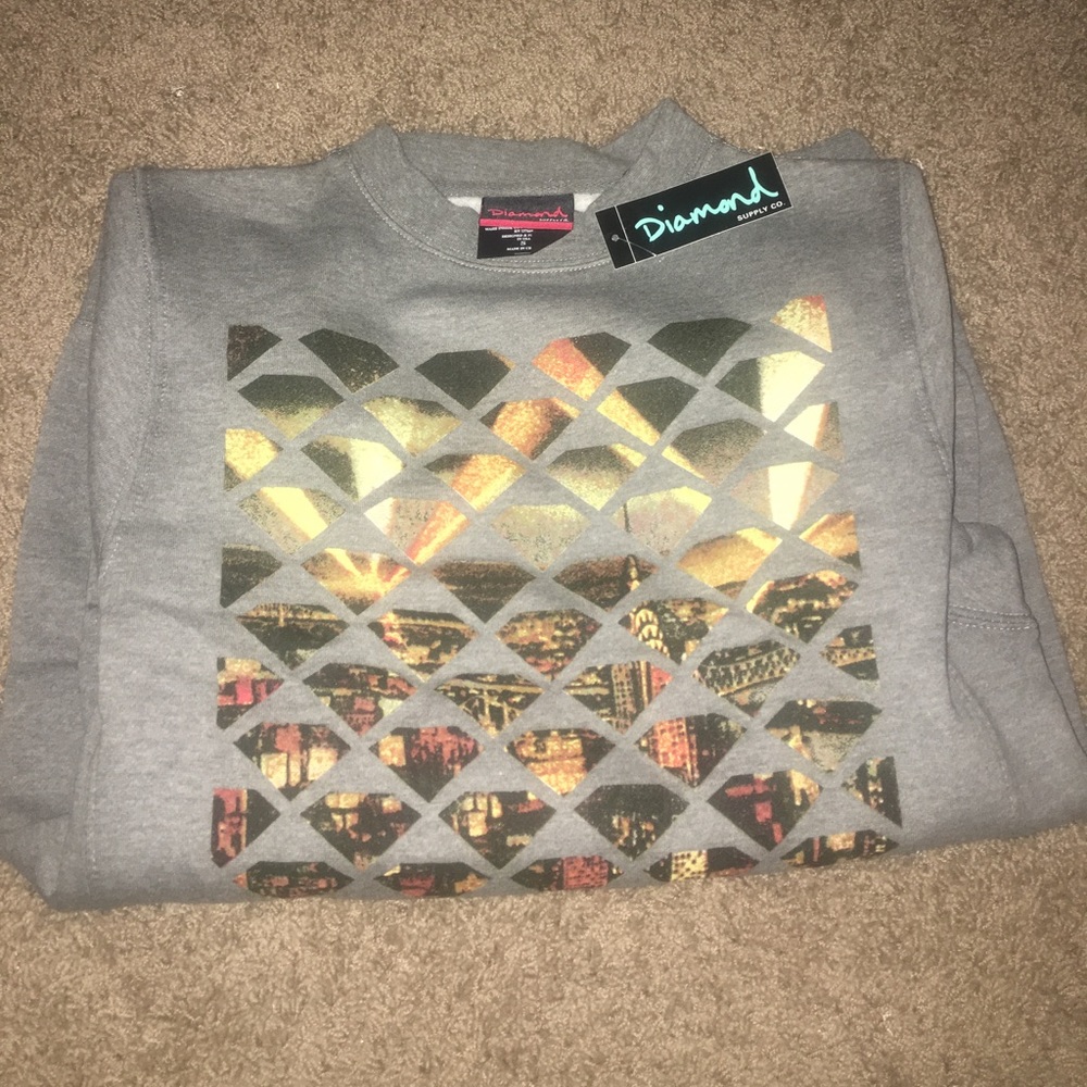 Diamond supply crew neck