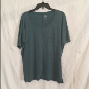 Teal Old Navy Boyfriend Tee