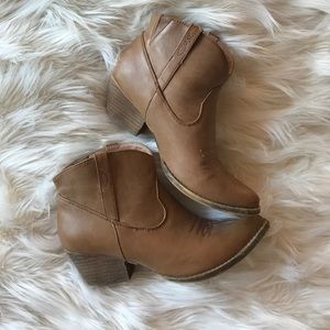 cowboy ankle boots