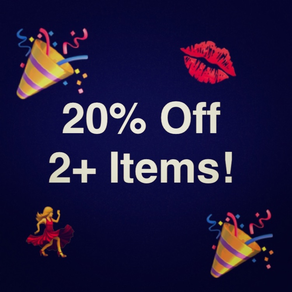 🎉🎉20% Off 2 or More Items!🎉🎉
