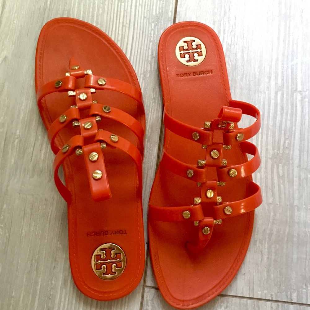 Tory Burch Vaugh Jelly Gladiator Sandals