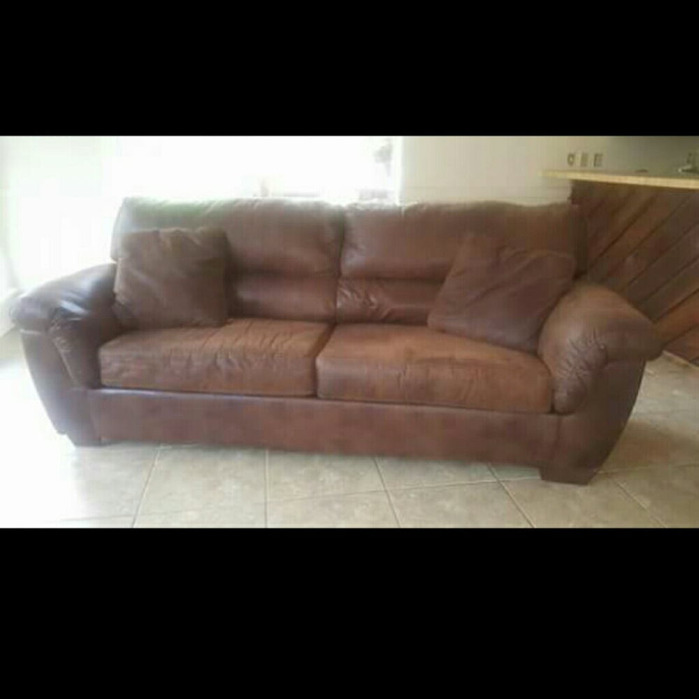 Ashley Faux Leather couch