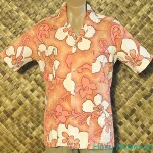 70s HOOKANO Mens HAWAIIAN Magnum P.I Shirt. Medium