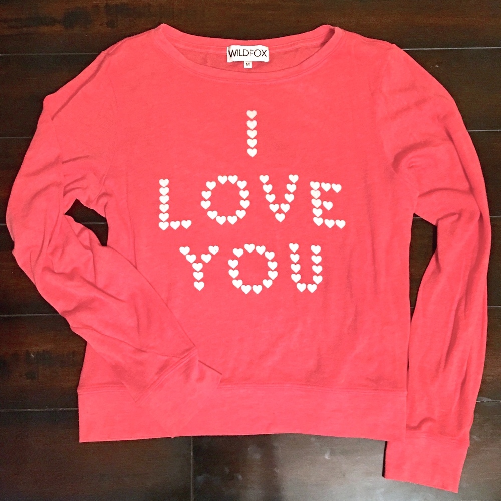 WILDFOX BEACH JUMPER.. SIZE MED