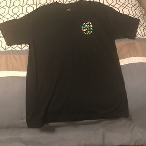 Anti-social x Frenzy tee black size large limited