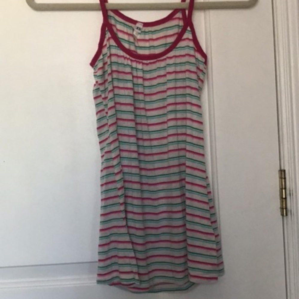Girls' Striped Tank Dress