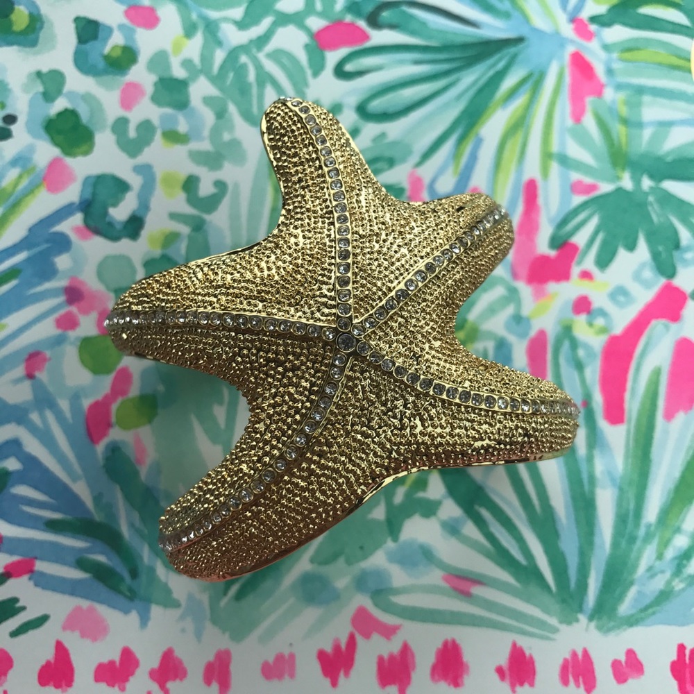 SOLD Lilly Pulitzer Starfish Cuff Bracelet